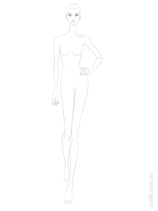 Download Fashion Figure Template