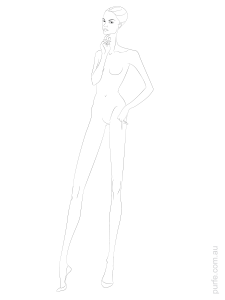 Download Fashion Figure Template