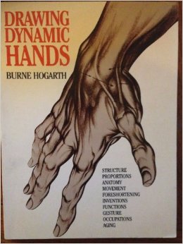 Cover of Drawing Dynamioc Hands by Burne Hogarth 