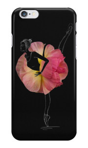 Flower Ballerina iPhone case